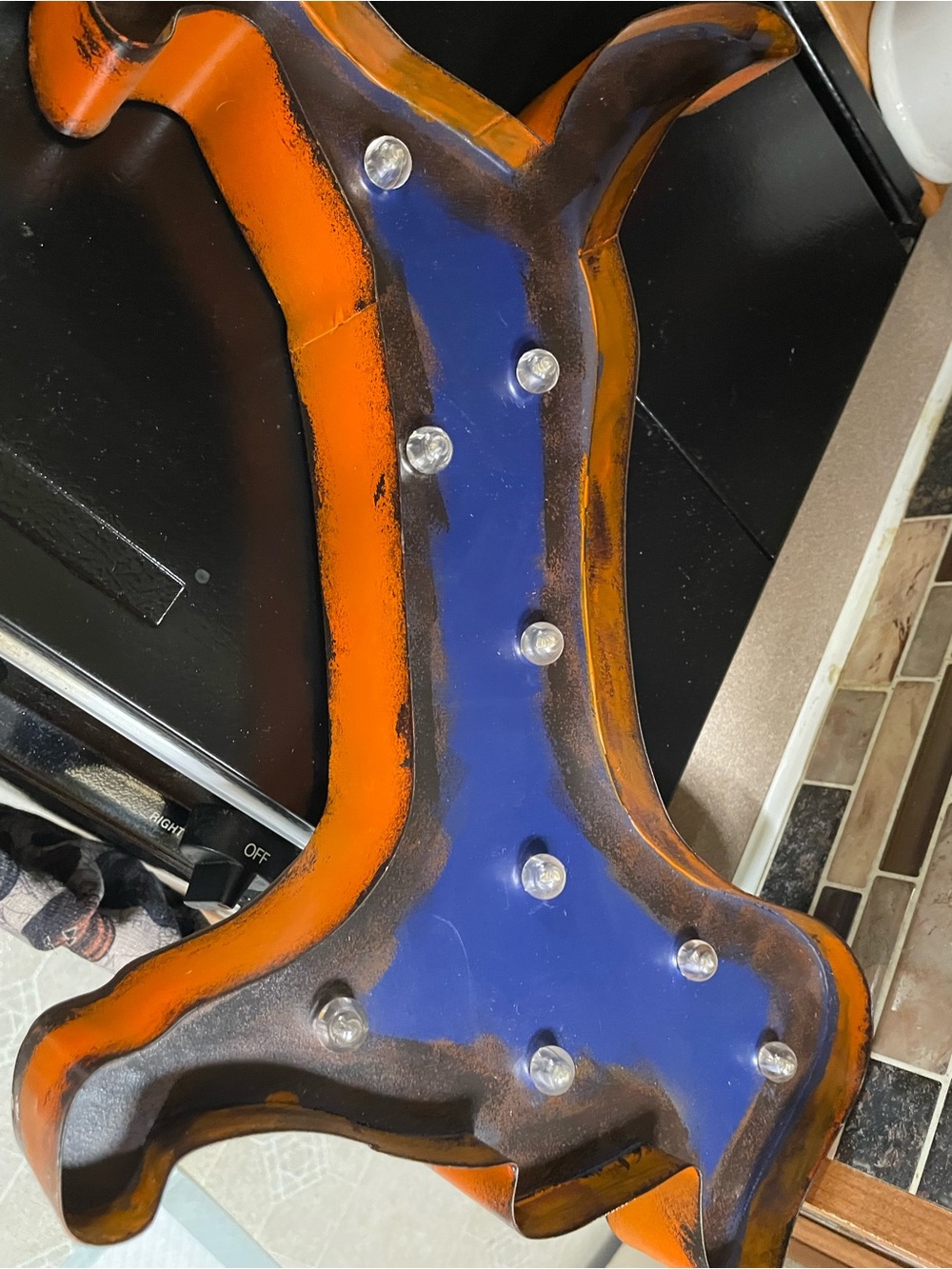 Rare Light-Up Dachshund Marquee | Melrose International | Weenie Dog Decor - Picture 2 of 9